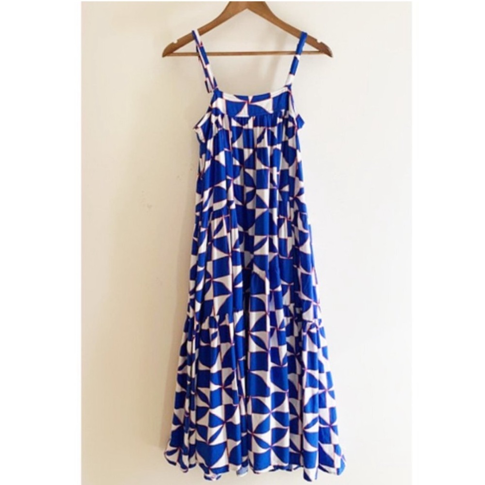 Abel The Label Dress Midi Dress Geometric Print